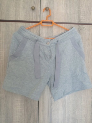 Adidas shorts used, gray, size S with drawstring