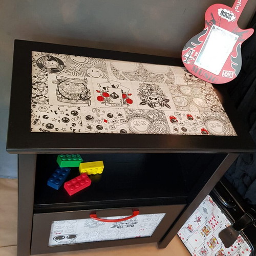 Hand-Renovated Custom-Made Unique Cabinet