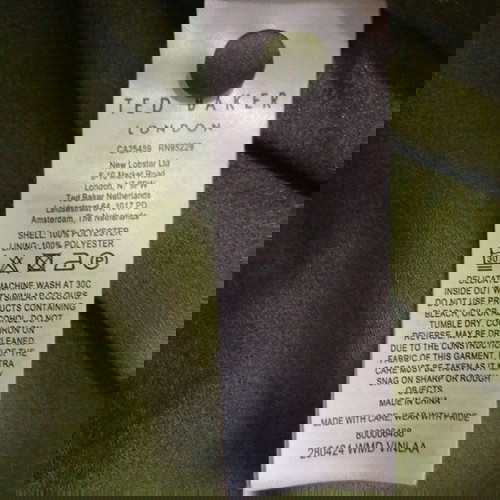 Ted Baker dress size L multicolored like new, loose fit