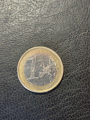 Euro coins used, in good condition, 2002