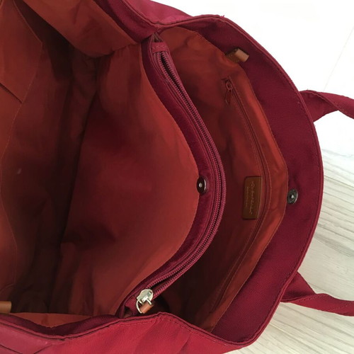Superga utility tote bag used, red