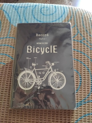 Σημειωματάριο Bicycle Record Retro Memories καινούργιο με vintage σχέδιο
