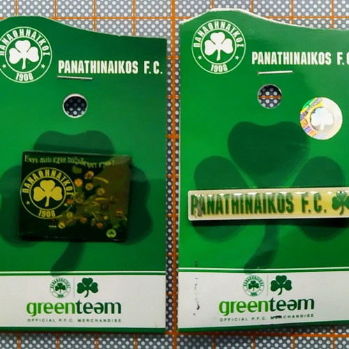 Panathinaikos Official Pins Collection New Set of 6