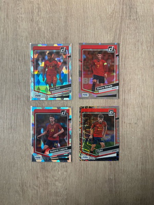 National Soccer Spain Panini Cubic & Optic Donruss 2023-2024 Collectible Cards New
