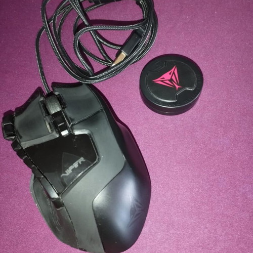 Patriot Viper V570 RGB Laser Gaming Mouse 12000 DPI like new