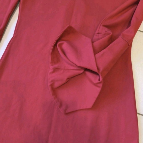 Midi classic dress used, red, sizes S and M