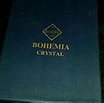  Ποτηρια σωλήνες 6 τμ Bohemia Jihlava company "Fiona", χειροποίητα