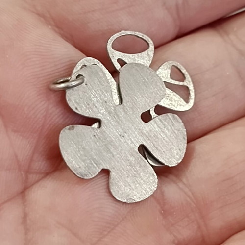 Silver 925 double pendant used