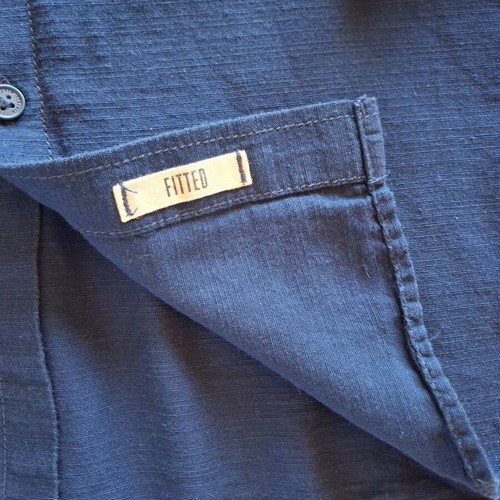 Tom Tailor men's summer shirt large blue like new
