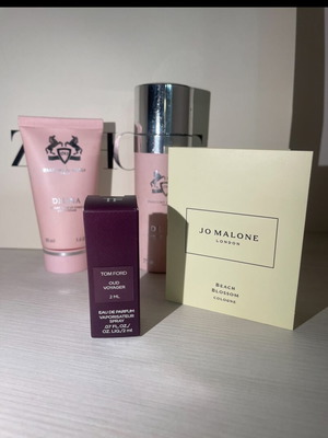 Tom Ford Oud Voyageur και Jo Malone London Beach Blossom Cologne σετ μίνι τεστ