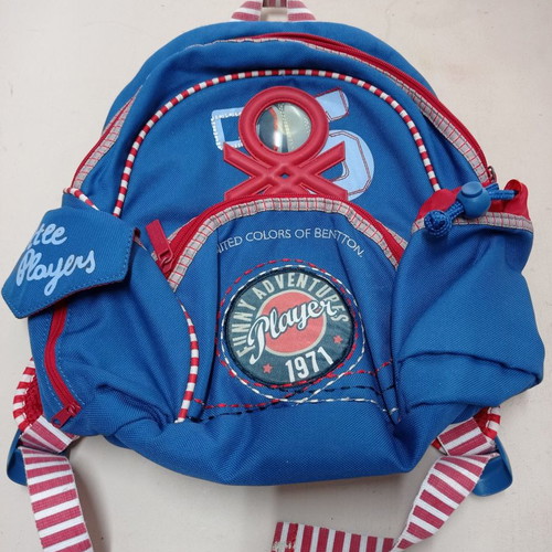 Benetton school backpack used MTP