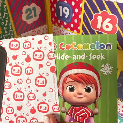 Cocomelon Advent Calendar new, book countdown to Christmas