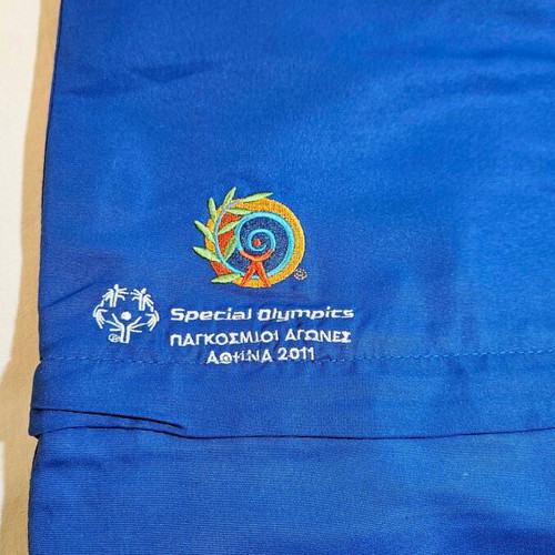 Special Olympics Hellas Athens 2011 men's blue pants size M