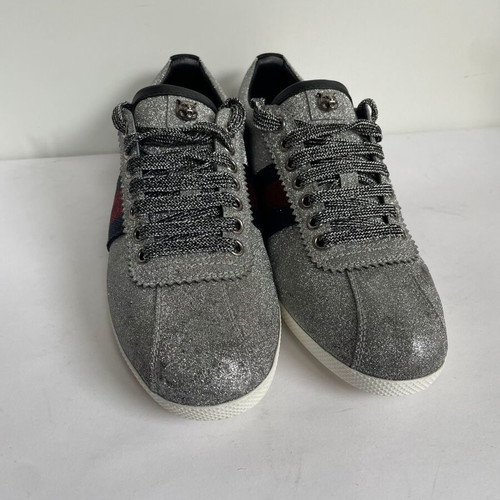 Gucci sneakers like new, size 37.5, silver