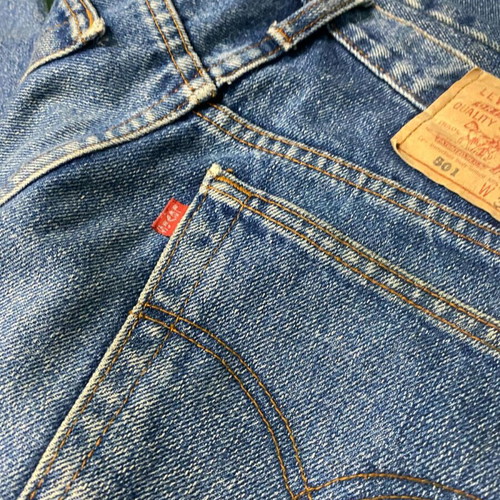 Levi's jeans 501 w32 l32 like new, blue