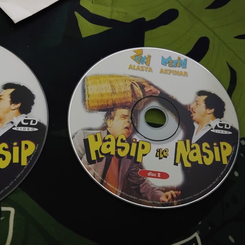 Hasip ile Nasip Turkish comedy DVD used, 2 discs