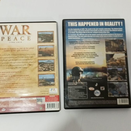 The Heat of the War and War and Peace PC games