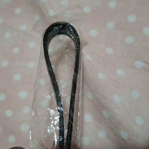 Mobile phone cord black with handle/loop new