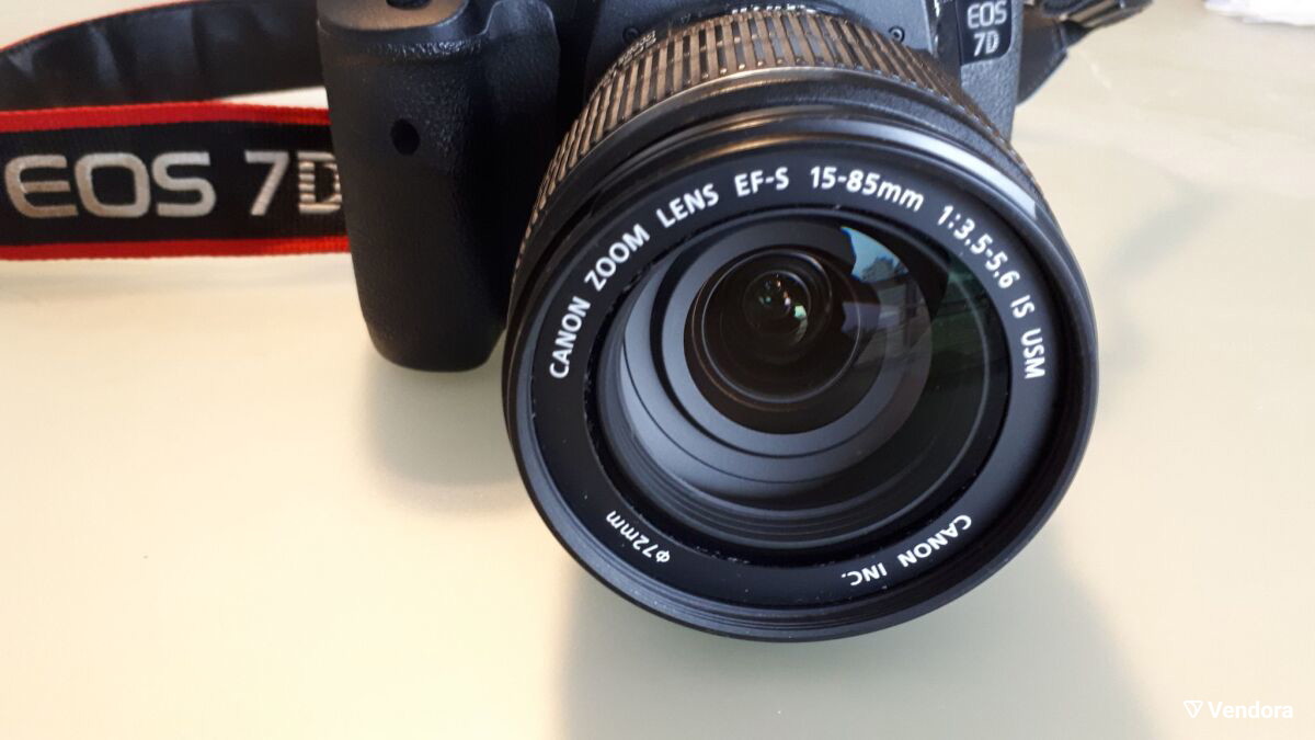 DSLR Canon EOS 7D camera used with EF-S… - € 380,00 - Vendora.cy