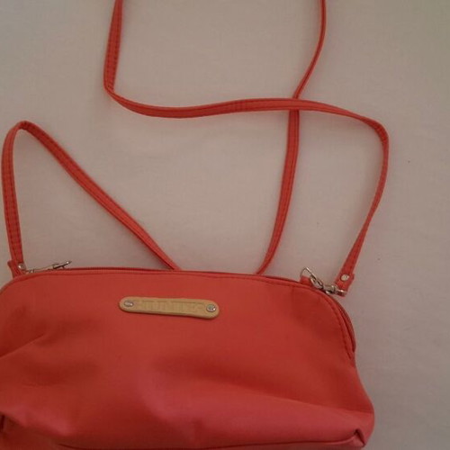 Hunter crossbody bag, orange