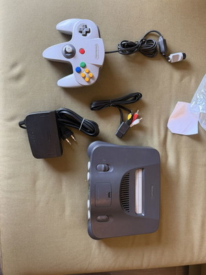 Nintendo 64 console like new with all accessories