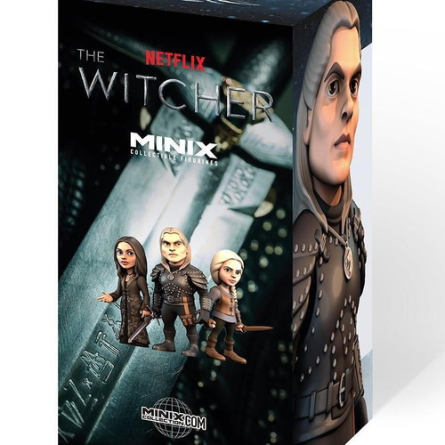 Minix The Witcher Geralt figure new 12cm