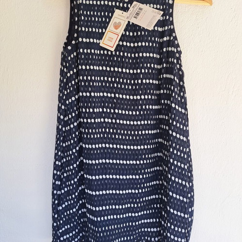 Orchestra Girls Dress Size 10 New Blue Pleated Polka Dot Formal