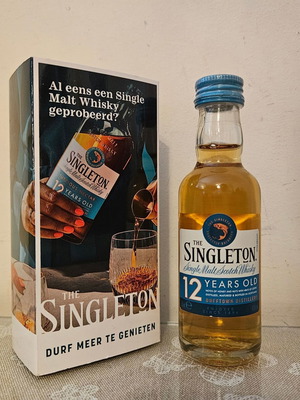 The Singleton Dufftown Distillery whisky miniature new, sealed