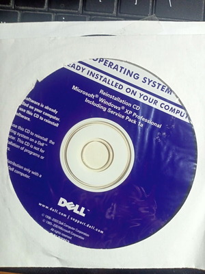 Dell Reinstallation CD Win XP Pro SP1a like new, CD only
