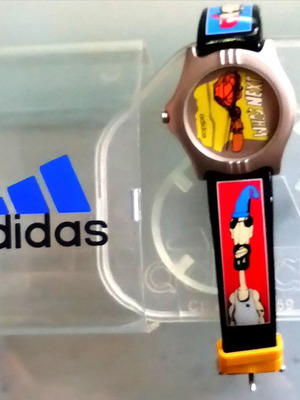 24-hour discount *adidas basket watch rare model from the 2000s