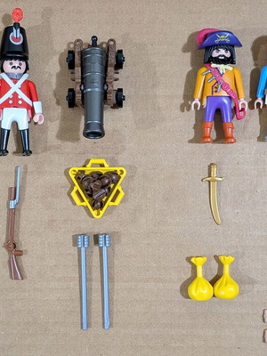 Playmobil Πειρατές 3061 Άγγλοι και πειρατές σετ μεταχειρισμένο