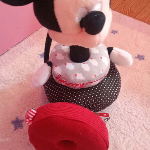 Mickey Mouse stacking baby toy by Clementoni like new