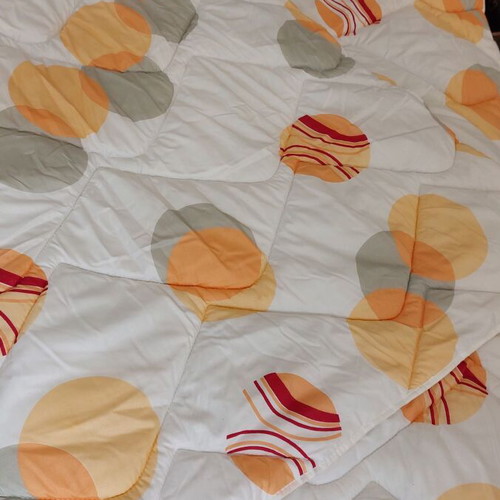 Lightweight microfiber half-double quilt new 1.80x2.20