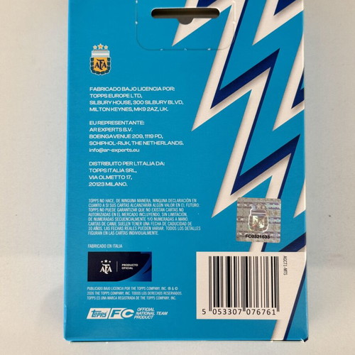 Topps Argentina Collector Tin 2026 new