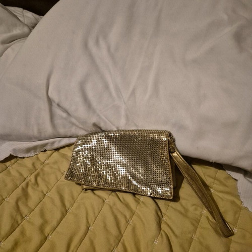 Evening bag gold like new