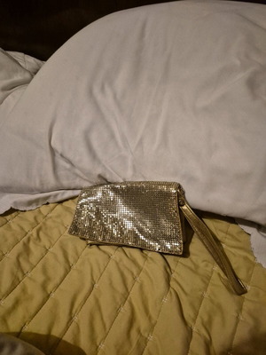 Evening bag gold like new