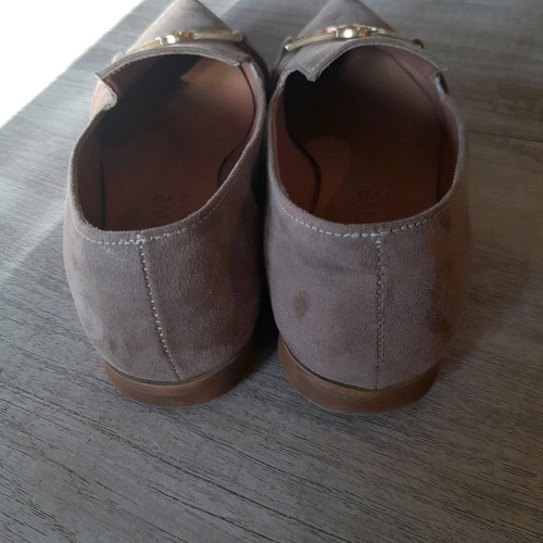 Just Prive ballerina shoes used, size 37, beige suede