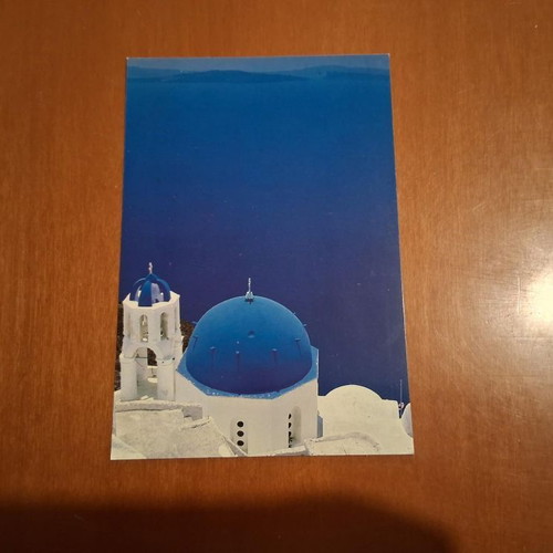 Postcards new, pack of 7 with Santorini, Mykonos, Zakynthos