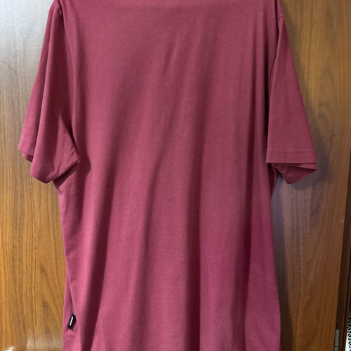 Adidas short-sleeve burgundy shirt like new, size L