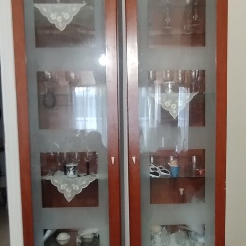 Showcases used, set of 2, 1.97m height