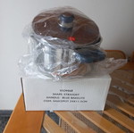 Κατσαρόλα Viomar 24x11.5 εκ. καινούργια, ανοξείδωτη με συσκευασία