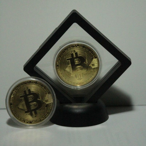 BTC coin new, set of 2 for decoration