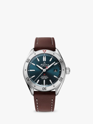 Alpina Alpiner 4 44mm blue dial watch like new