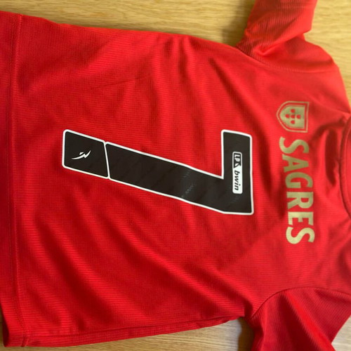 SL Benfica Adidas football kit like new authentic, ages 4-5