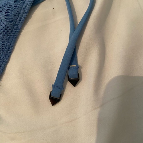 H&M Swim Bottom like new, size 34, blue with metal details