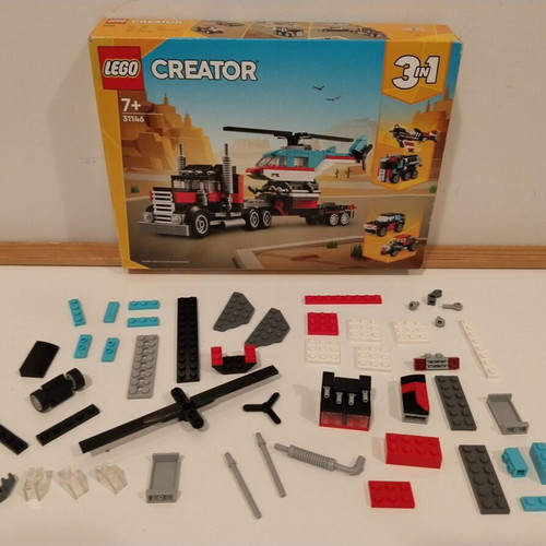 Lego Creator parts used from set 31146 with box