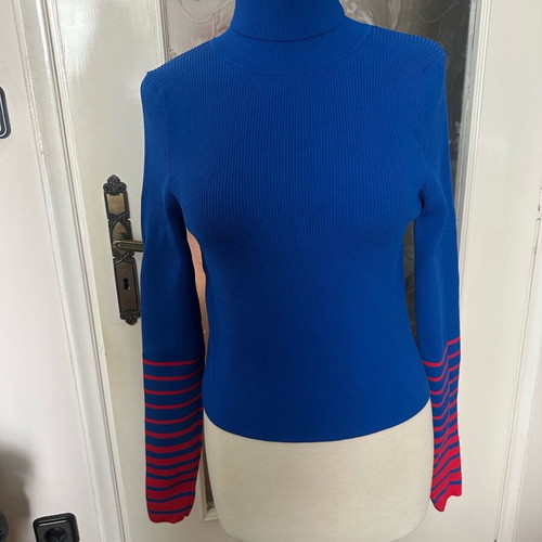 Tommy Hilfiger x Gigi Hadid blue turtleneck sweater like new, size M