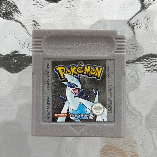Pokémon Silver Game Boy cartridge like new