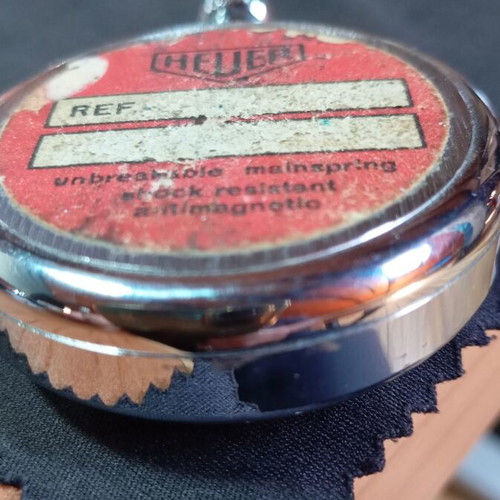 Heuer Trackmate mechanical stopwatch like new
