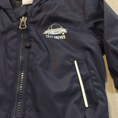 Windbreaker jacket new, New College, size 3 months, spring